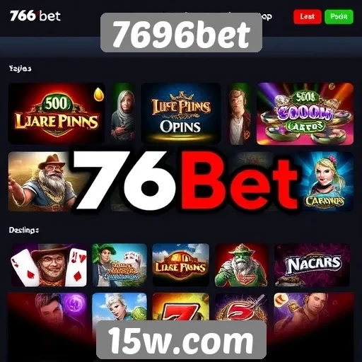 7696bet oferece ampla gama de jogos de azar