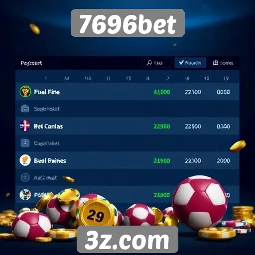 Comparativo de métodos de pagamento na 7696bet
